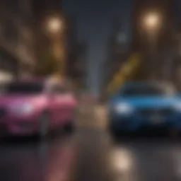 Financial comparison between Uber and Lyft earnings