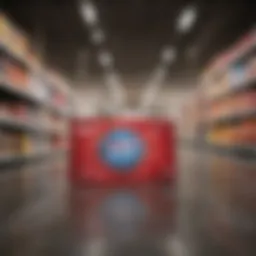 Costco warehouse showcasing gift card display