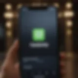 Cash App logo displayed on a mobile screen