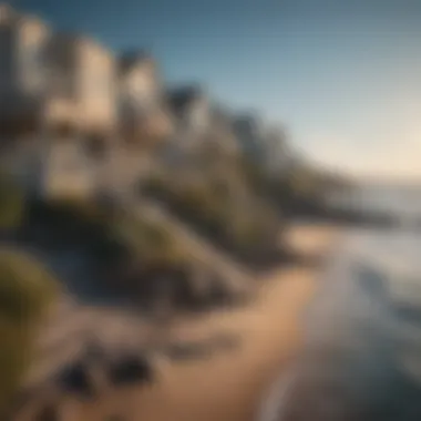 Charming Coastal Living at Low Costs A picturesque view of an affordable coastal town