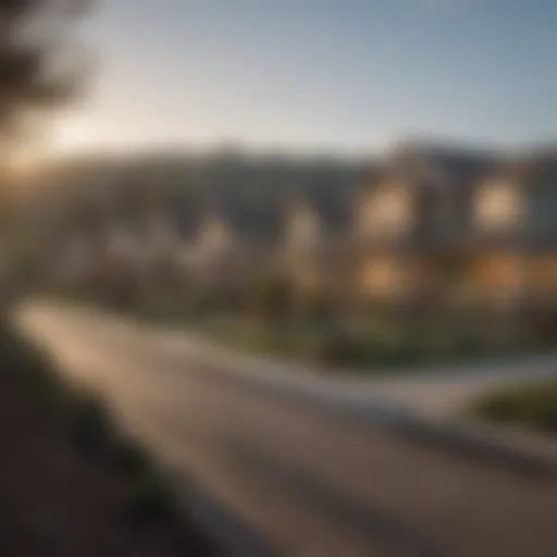 A picturesque neighborhood in California showcasing affordable housing options.