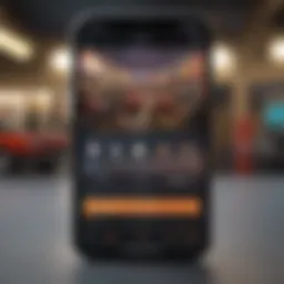 A smartphone displaying a popular gaming app interface with reward notifications