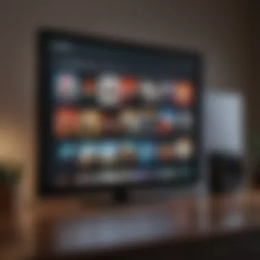 Diverse Streaming Platforms for Free TV Shows Mobile device displaying various free streaming platforms