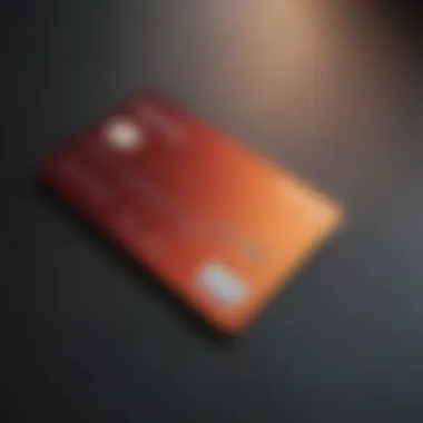 Sleek Design of the Karma Debit Card Visual representation of the Karma debit card showcasing its sleek design and innovative features.