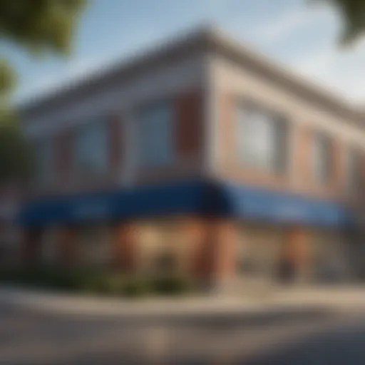 Exterior view of Navy Federal Credit Union branch in Newark, NJ