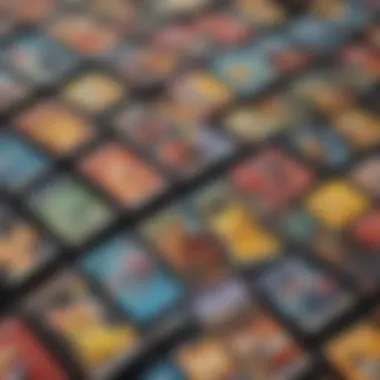 Sourcing Low-Cost Pokémon Cards A collage of potential sourcing methods for low-cost Pokémon cards, showcasing innovative avenues.