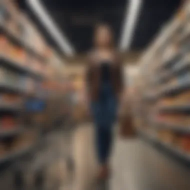 Enhancing Shopping Experience with Walmart Membership Customer enjoying a seamless shopping experience