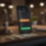 Cash App card displayed on a smartphone screen