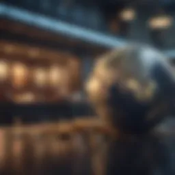 Global banking network visualization