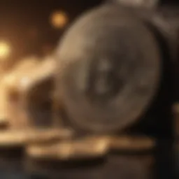 Secure cryptocurrency app interface