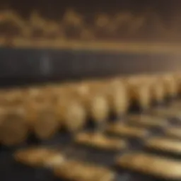 A visual representation of gold ETFs performance metrics