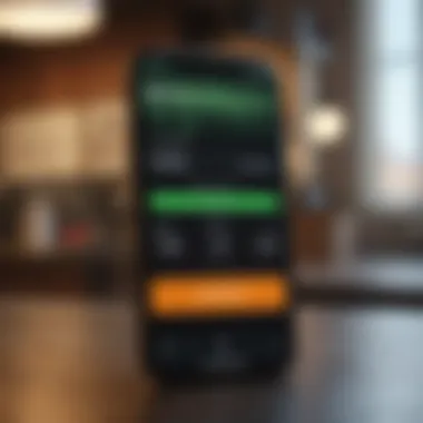 Cash App Interface Cash App interface on a smartphone