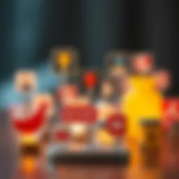 Diverse self-employment application icons