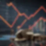 Conceptual representation of market inefficiencies with abstract financial charts.