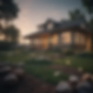 Real Estate as an Investment Opportunity A serene image of a real estate property symbolizing investment opportunities
