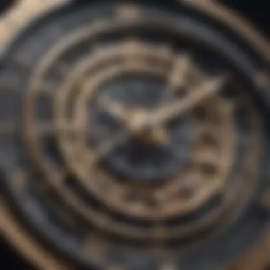 Intricacies of Time: The Dial of Luxury A close-up view showcasing the intricate dial of the most expensive watch