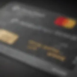 A close-up view of a direct deposit card showcasing its features and design