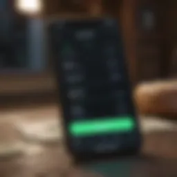 A smartphone displaying the Cash App interface