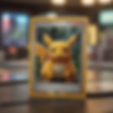 Highlighting the Uniqueness of Rare Pokémon Cards A close-up of a rare Pokémon card showcasing its unique features.