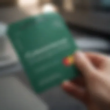 CareCredit card in a wallet with healthcare documents