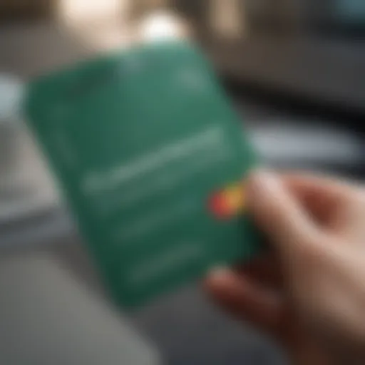 CareCredit card in a wallet with healthcare documents