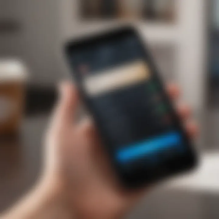 A close-up of a smartphone displaying the Venmo application interface.